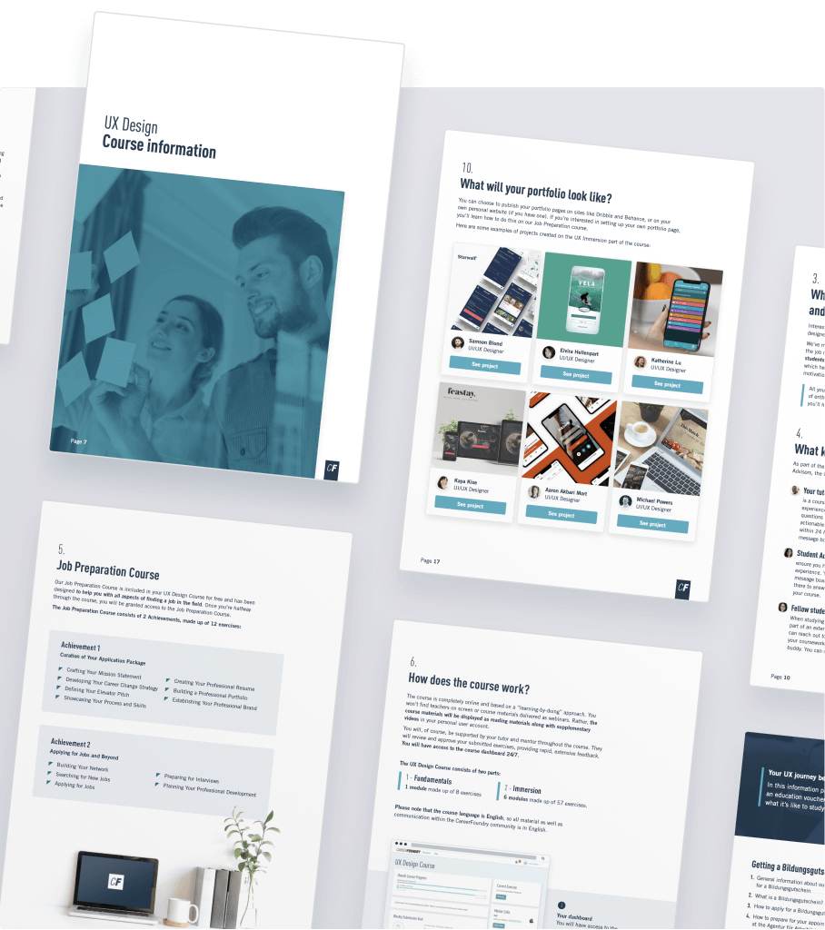 UI Design information, for potential students | CareerFoundry