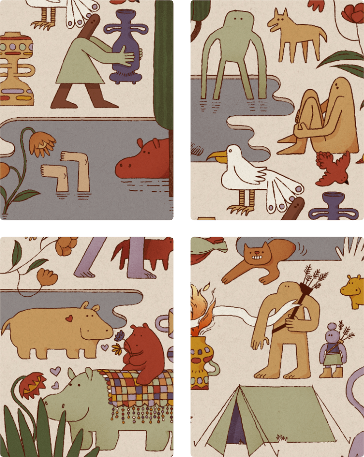 Little details for Community | Illustration